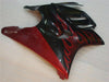 NT Europe Red Flame Injection Tank Cover Fairing Fit for Honda 1995-96 CBR600F3 u004