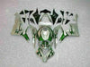 NT Europe Injection  Silver Fairing Kit Fit for Honda 2007-2008 CBR600RR Plastic u050