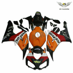 NT Europe Injection New Orange Repsol Fairing Fit for Honda Fireblade 2006 2007 CBR1000RR CBR 1000 RR u0109