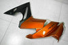 NT Europe Fit for Kawasaki Ninja 650R 2009-2011 ER6F Plastics Orange Fairing Kit s004