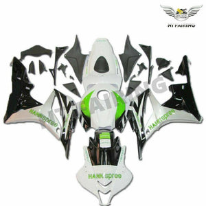 NT Europe Hannespree Injection Green White ABS Kit Fairing Fit for Honda Fireblade 2006 2007 CBR1000RR CBR 1000 RR u020