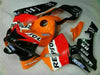 NT Europe Repsol Injection Orange ABS Plastic Fairing Fit for Honda 2003 2004 CBR600RR CBR 600 RR u045