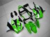 NT Europe Injection Fairing Kit Fit for Kawasaki 2000-2002 ZX6R Plastic Green Black