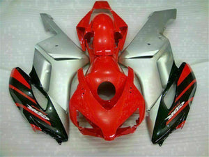 NT Europe Injection Fairing Red Silvery Fit for Honda Fireblade 2004-2005 CBR 1000 RR CBR1000RR u021