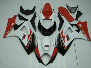 NT Europe Injection Red White ABS Fairing Kit Fit for Suzuki 2007-2008 GSXR 1000 o052