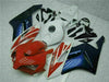 NT Europe Injection Plastic Red Blue Fairing Kit Fit for Honda Fireblade 2004-2005 CBR 1000 RR CBR1000RR u0114