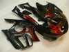 NT Europe Bodywork Red Flame Injection Fairing Fit for Honda 1997-1998 CBR600F3 u027