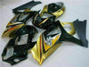 NT Europe Injection Plastic Gold Black Fairing Fit for Suzuki 2007-2008 GSXR 1000 q011