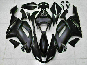 NT Europe Fit for Kawasaki 2007 2008 ZX6R Plastic Matte Black Injection Mold Fairing s016