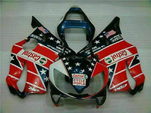 NT Europe Injection Red White Fairing Plastic Fit for Honda 2001-2003 CBR600 F4I u025