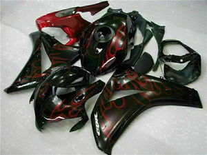 NT Europe Injection Red Flame Plastic Fairing Fit for Honda Fireblade 2008 2009 2010 2011 CBR1000RR CBR 1000 RR u050
