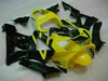 NT Europe Injection Fairing  Black Yellow Kit Fit for ABS Honda CBR929RR 2000-2001 u06