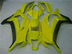 NT Europe Fit for Kawasaki 2011-2015 ZX10R Plastic Yellow Injection Mold Fairing t004