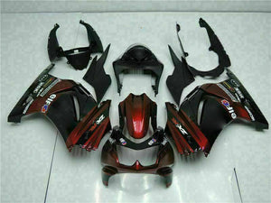 NT Europe Fit for Kawasaki 2008-2012 EX250 250R Plastic Black Injection Fairing t049-T