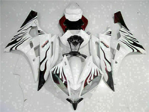 NT Europe Injection Bodywork White ABS Cowl Fairing Fit for Yamaha 2006-2007 YZF R6 g069