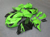 NT Europe Green Black Injection Molding Fairing Fit for Kawasaki 2006-2011 ZX14R ZZR1400 Kit e04A