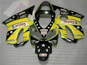 NT Europe Injection Fairing Yellow Black Fit for Honda 2001-2003 CBR600 F4I u041