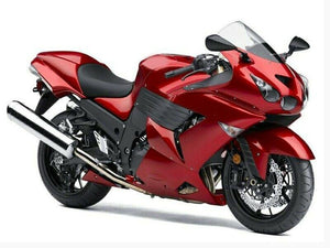 NT Europe Kit Fairing Fit for Kawasaki 2006-2011 ZX14R ZZR1400 Red Black Injection ABS Set e07A