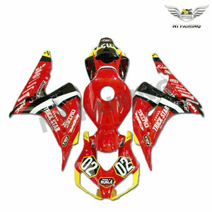 NT Europe Trick Star Injection Red Molded ABS Fairing Kit Fit for Honda Fireblade 2006 2007 CBR1000RR CBR 1000 RR u044