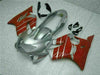 NT Europe Red Silver Fairing Injection Fit for Honda 119999-2000 CBR600 F4 ABS Kit