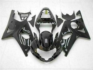 NT Europe Injection Mold Glossy Black Fairing Fit for Suzuki 2000-2002 GSXR 1000 p021