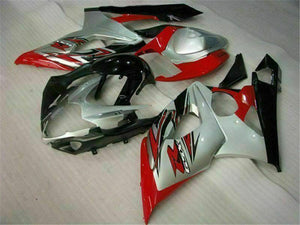 NT Europe Injection Plastic Red White Fairing Fit for Suzuki 2005-2006 GSXR 1000 r029