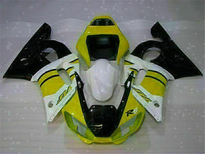 NT Europe Injection Yellow White Plastic Fairing Fit for Yamaha 1998-2002 YZF R6 g003