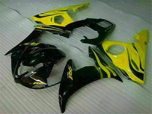 NT Europe Injection Yellow Black Fairing Fit for Yamaha YZF 2003-2005 R6 & 06-09 R6S g028