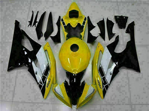 NT Europe Injection Bodywork Yellow Black Fairing Fit for Yamaha 2008-2015 YZF R6 g069