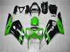 NT Europe Fit for Kawasaki 03-04 ZX6R 636 Plastic Green Black Injection Fairing a007