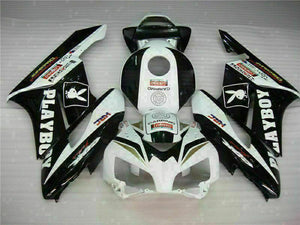 NT Europe Playboy Injection Fairing Black White Fit for Honda Fireblade 2004-2005 CBR 1000 RR CBR1000RR u038