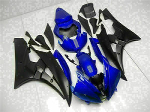 NT Europe Injection Mold Blue Black Kit Fairing Fit for Yamaha 2006-2007 YZF R6 g011