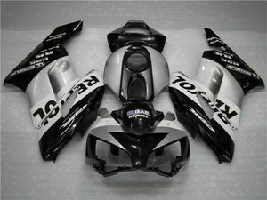 NT Europe Repsol Injection Fairing Black Silvery Fit for Honda Fireblade 2004-2005 CBR 1000 RR CBR1000RR u076