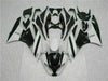 NT Europe Fit for Kawasaki 2009-2012 ZX6R Plastic White Black Injection Fairing t002