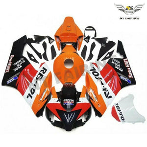 NT Europe Repsol Injection Plastic Orange Fairing Kit Fit for Honda Fireblade 2004-2005 CBR 1000 RR CBR1000RR u096