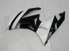 NT Europe Fit for Kawasaki 2009-2012 ZX6R Plastic White Black Injection Fairing t002