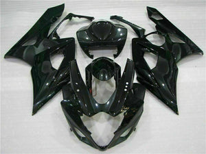 NT Europe Injection Plastic Glossy Black Fairing Fit for Suzuki 2005-2006 GSXR1000 p047
