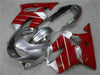 NT Europe Red Silver Fairing Injection Fit for Honda 1999-2000 CBR600 F4 ABS Plastic u030