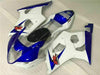 NT Europe Injection Mold White Blue ABS Fairing Fit for Suzuki 2003-2004 GSXR 1000 o013