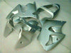 NT Europe Fit for Kawasaki 2000-2002 ZX6R Plastic Silver Injection Fairing Bodywork t012