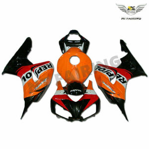 NT Europe Repsol Injection Orange Bodywork Fairing Fit for Honda Fireblade 2006 2007 CBR1000RR CBR 1000 RR u069