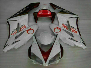 NT Europe Pramac Injection Mold Fairing White Red Fit for Honda Fireblade 2004-2005 CBR 1000 RR CBR1000RR u080