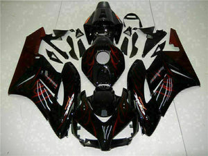 NT Europe Injection Red Flame Black Fairing Kit Fit for Honda Fireblade 2004-2005 CBR 1000 RR CBR1000RR u0124
