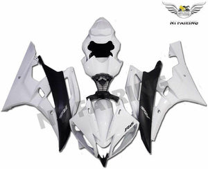 NT Europe Injection Mold White Plastic Fairing Fit for Yamaha 2006-2007 YZF R6 j001