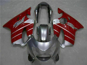 NT Europe Red Silver Fairing Injection Fit for Honda 1999-2000 CBR600 F4 ABS Plastic u030