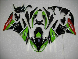 NT Europe Injection Fairing Fit for Kawasaki 2009-2012 ZX6R Plastic With Seat Cowls t007-T