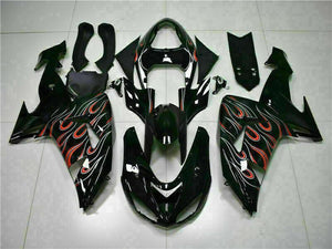 NT Europe Fit for Kawasaki Ninja 2006-2007 ZX10R Plastic ABS Injection Fairing s006