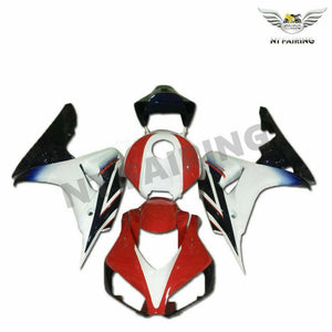 NT Europe Injection Red White Plastic Fairing Fit for Honda Fireblade 2006 2007 CBR1000RR CBR 1000 RR u0126