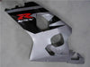 NT Europe Injection  Black Silver Fairing Fit for Suzuki 2004 2005 GSXR 600 750 l040