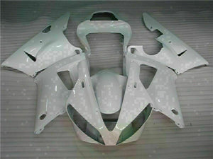 NT Europe Injection Molding White Plastic Fairing Fit for Yamaha 2000-2001 YZF R1 g016